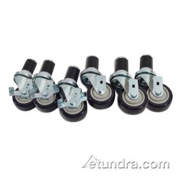 35778 - Kason®  - 1 5/8 in Expanding Stem Caster Set of 6 w/ 3" Wheels Product Image