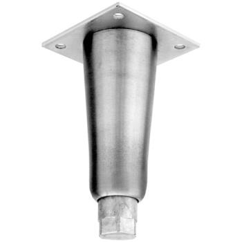 1191035 - CHG - AE63-5002-C - 6 in Zinc Die-Cast with Satin Nickel Finish Leg Removable mounting plate Product Image