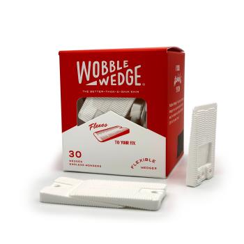 36358 - Wobble Wedge - 7030 - 30 White Soft Wobble Wedges Product Image