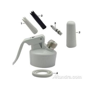  - ISI White or Black Whip Cream Dispenser Parts Product Image