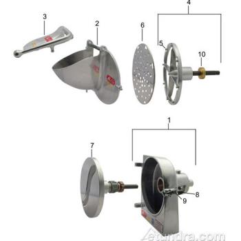  - Shredder/Grater Attachment and Parts No. 12 Hub Product Image