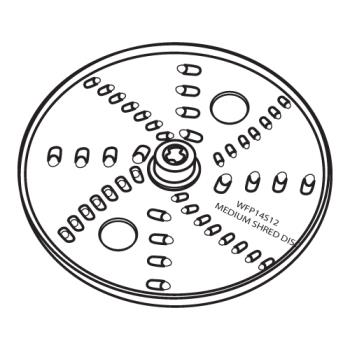 WAR032794 - Waring - 032794 - Reversible Shredding Disc Product Image
