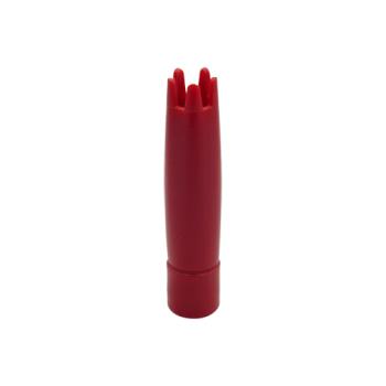 69122 - ISI - 2292001 - Gourmet/Thermo Whip Plus Red Plain Tip w/Teeth Product Image