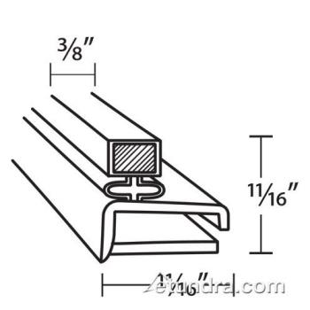 25371 - Randell - INGSK103 - 10 3/4" x 15 1/4" Drawer Gasket Product Image