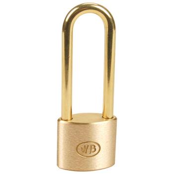 1341117 - Franklin - 1341117 - Long Shackle Brass Padlock Includes 2 keys Product Image