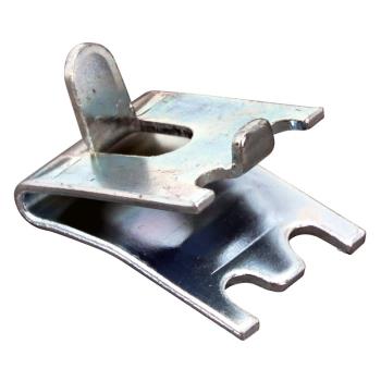 23202 - Mavrik - 23202 - Plated Steel Shelf Clip w/ Tab Product Image