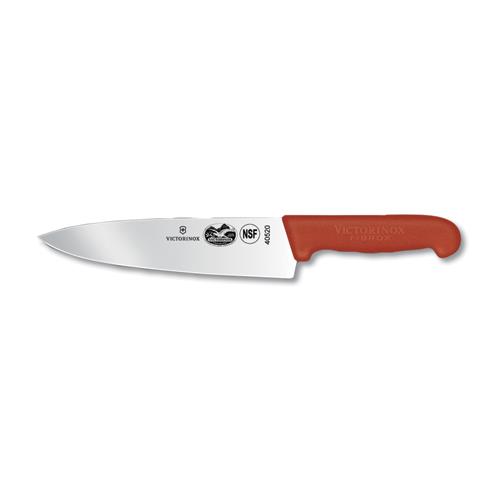 VICTORINOX - 40421 - 8 IN RED CHEF KNIFE