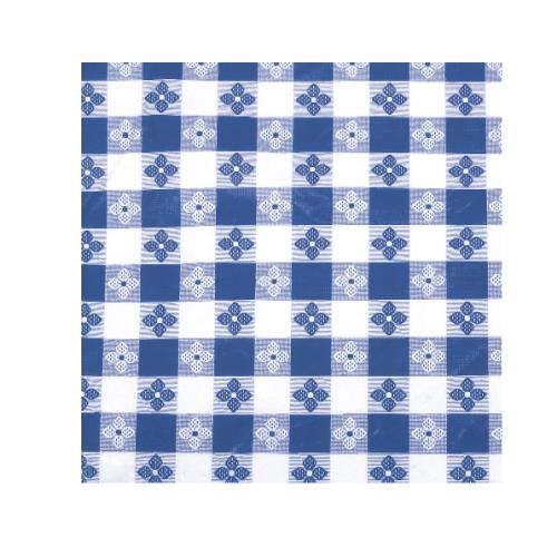 Winco TBCS-52B Checkered Table Cloth 52-Inch x 52-Inch Blue 