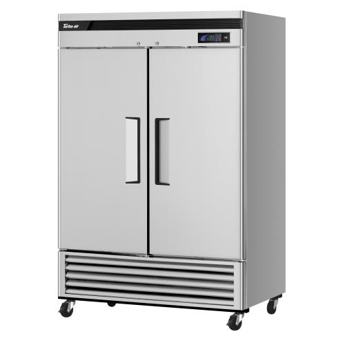 2 Solid Doors 49 Cu Turbo Air TSF-49SD Reach in Freezer Ft. 