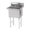 ADVFC12424X - Advance Tabco - FC-1-2424-X - 24 in x 24 in x 14 in 1 Compartment Sink w/ No Drainboards