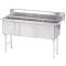 ADVFC31620X - Advance Tabco - FC-3-1620-X - 16 in x 20 in x 14 in 3 Compartment Sink w/ No Drainboards