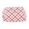 58974 - Southern Champion - 401 - 1/4 lb Red Plaid Food Tray