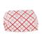 58934 - Southern Champion - 409 - 1/2 lb Red Plaid Food Tray