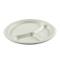 12507 - AmerCare - PL-11-NPFA - 10 in 3-Section Round Plate