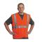 PIN302MVGORM - PIP - 302-MVGOR-M - Orange Mesh Safety Vest (M)