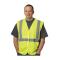 PIN302WCENGLY5X - PIP - 302-WCENGLY-5X - Yellow Solid Safety Vest (XXXXXL)