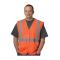 PIN302WCENGOR5X - PIP - 302-WCENGOR-5X - Orange Solid Safety Vest (XXXXXL)