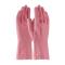 PIN48L185PM - PIP - 48-L185P/M - Medium Lined Pink Latex Gloves w/ Grip