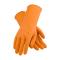 PIN48L302TM - PIP - 48-L302T/M - Medium Lined Orange Latex Gloves
