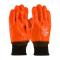 PIN587303 - PIP - 58-7303 - Large ProCoat Orange PVC Coated Gloves w/Knit Wrist