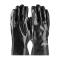 PIN588020 - PIP - 58-8020 - Large 10 In Lined Black PVC Coated Gloves