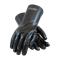 PIN588030 - PIP - 58-8030 - Large 12 In Lined Black PVC Coated Gloves