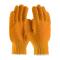 PIN393013M - PIP - 39-3013/M - Medium Orange Polyester Gloves w/ Criss Cross PVC Coating