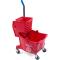 CFS3690805 - Carlisle - 3690805 - 26 qt Red Mop Bucket & Wringer Combo