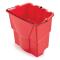 12882 - Rubbermaid - 2064907 - 18 qt Red WaveBrake® Dirty Water Mop Bucket Insert