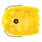 12880 - Rubbermaid - 2064914 - 35 qt Yellow WaveBrake® Mop Bucket