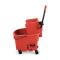 12873 - Rubbermaid - FG758888RED - 35 qt Red WaveBrake® Mop Bucket and Wringer