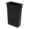 36318 - Carlisle - 34202303 - 23 gal Black TrimLine™ Trash Container