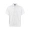 1140L - KNG - 1140L - Large White Snap Front Cooks Shirt