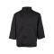 16602XL - KNG - 16602XL - 2XL Men's Black 3/4 Sleeve Chef Coat