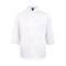 1661M - KNG - 1661M - Medium Men's White 3/4 Sleeve Chef Coat