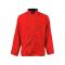 KNG2122RDSLL - KNG - 2122RDSLL - Large Men's Active Red Long Sleeve Chef Coat