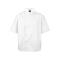 2578WHTM - KNG - 2578WHTM - M Lightweight Short Sleeve White Chef Coat