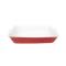 57522 - Carthage.Co - SGSD1052 - 13 1/2 in x 8 7 3/4 in Red Stoneware Baking Dish