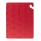 86083 - San Jamar - CB152012RD - 15 in x 20 in x 1/2 in Red Cut-N-Carry® Cutting Board