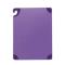 SANCBG6938PR - San Jamar - CBG6938PR - 6 in x 9 in x 3/8 in Purple Saf-T-Zone™ Cutting Board