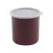 78749 - Cambro - CP12195 - 1 1/5 qt Brown Crock with Lid