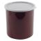 78758 - Cambro - CP27195 - 2.7 qt Brown Crock with Lid