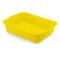 79109 - Vollrath - 1521-C08 - 20 in x 15 in x 5 in Yellow Traex® Color-Mate™ Food Box