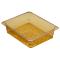 2471232 - Cambro - 25CLRHP150 - 1/2 Size 5 in Amber H-Pan™ High Heat Food Pan Colander