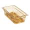 76290 - Cambro - 30HPD150 - 1/3 Size Amber H-Pan™ High Heat Food Pan Drain Shelf