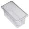 78402 - Cambro - 33CLRCW135 - 1/3 Size 3 in Clear Camwear® Colander Food Pan