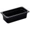 76143 - Cambro - 34HP110 - 1/3 Size 4 in Black H-Pan™ High Heat Food Pan