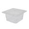 78404 - Cambro - 63CLRCW135 - 1/6 Size 3 in Clear Camwear® Colander Food Pan