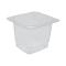 78405 - Cambro - 65CLRCW135 - 1/6 Size 5 in Clear Camwear® Colander Food Pan