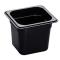 78437 - Cambro - 66HP110 - 1/6 Size 6 in Black H-Pan™ High Heat Food Pan